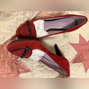 Johnston & Murphy Ladies Red Heels